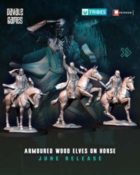 3xArmouredWoodelvesonhorse1