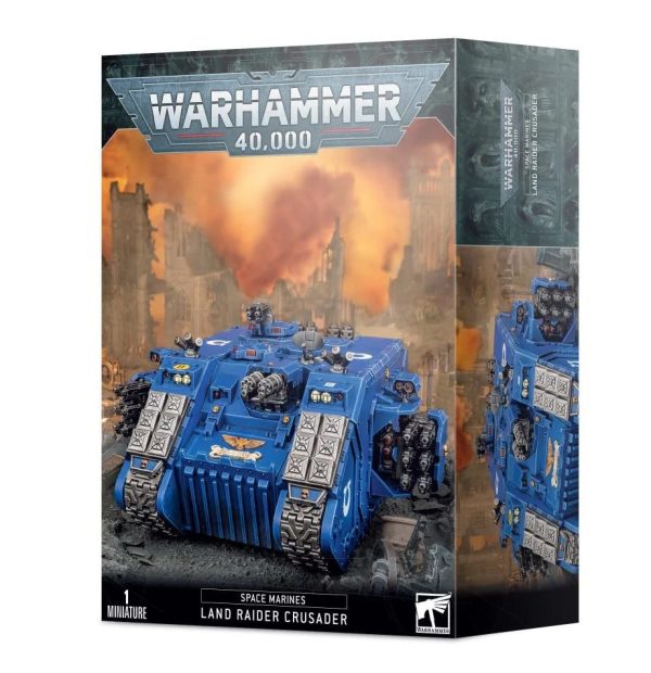 LAND RAIDER CRUZADO DE LOS MARINES ESPACIALES