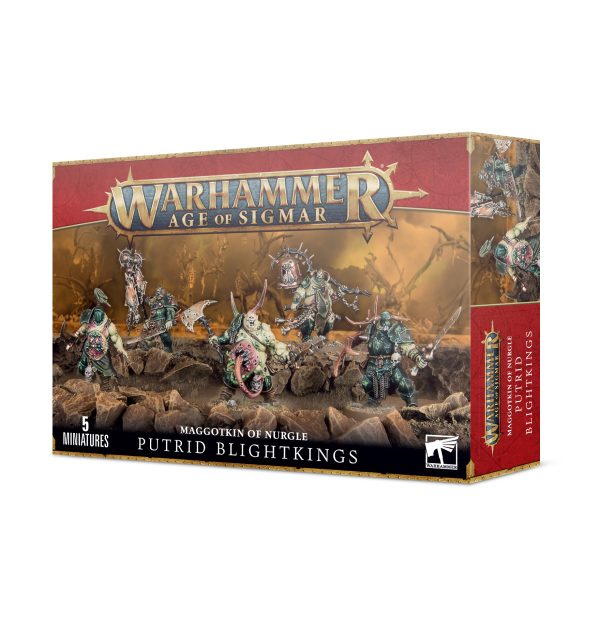 MAGGOTKIN OF NURGLE: REYESPLAGA PÚTRIDOS