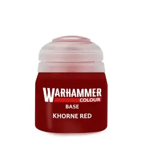 BASE: KHORNE RED