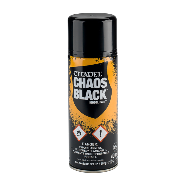 CHAOS BLACK EN SPRAY (400ml)
