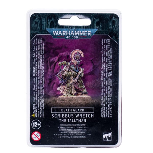 DEATH GUARD:SCRIBBUS DESPOJO EL CUENTAPLAGAS