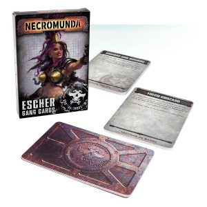 NECROMUNDA: ESCHER GANG TACTICS CARDS