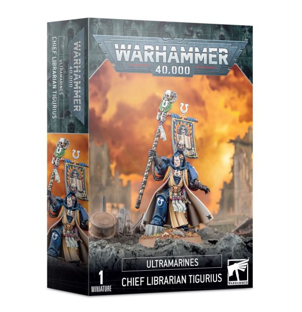 ULTRAMARINES: BIBLIOTECARIO JEFE TIGURIUS