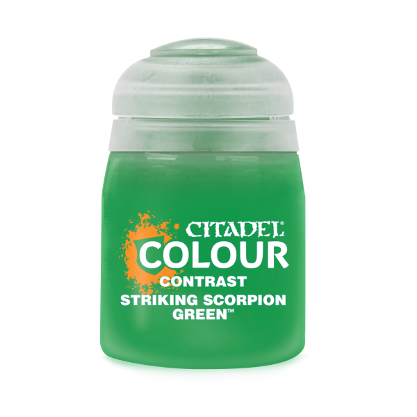 CONTRAST: STRIKING SCORPION GREEN