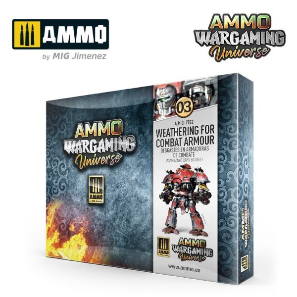 AMMO WARGAMING UNIVERSE 03 - Envejecido de Armaduras de Combate