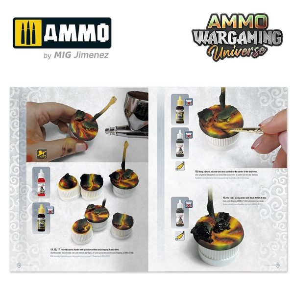 AMMO WARGAMING UNIVERSE 04 - Suelos Volcánicos - Imagen 3
