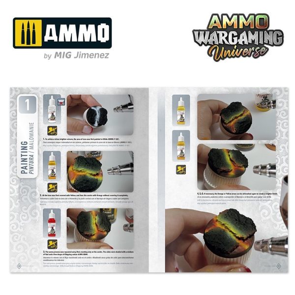 AMMO WARGAMING UNIVERSE 04 - Suelos Volcánicos - Imagen 4
