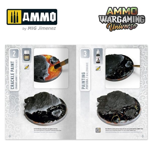 AMMO WARGAMING UNIVERSE 04 - Suelos Volcánicos - Imagen 6