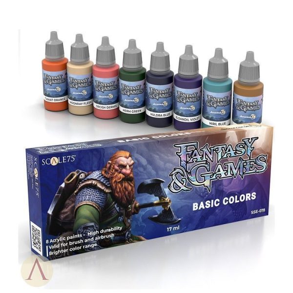 BASIC COLORS SET PAINT