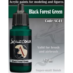 SCALECOLOR: BLACK FOREST GREEN