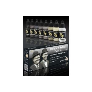 BLACK & WHITE SET PAINT