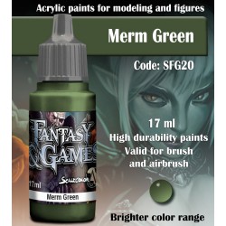 FANTASY&GAMES: MERM GREEN