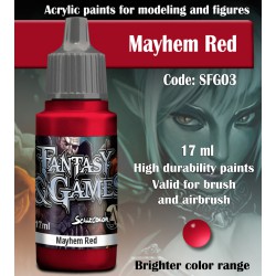 FANTASY&GAMES: MAYHEM RED