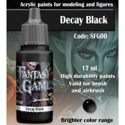 FANTASY&GAMES: DECAY BLACK