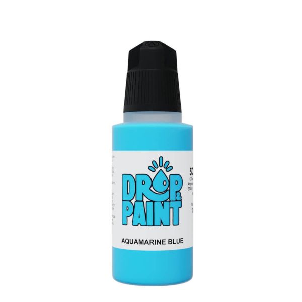 DROP&PAINT: AQUAMARINE BLUE