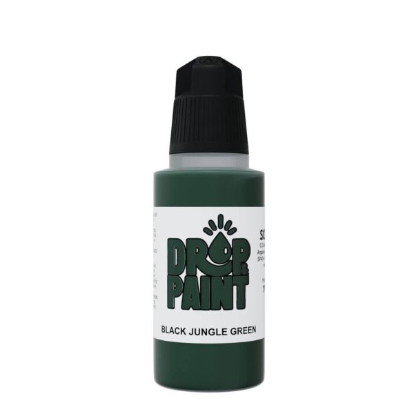 DROP&PAINT: BLACK JUNGLE GREEN
