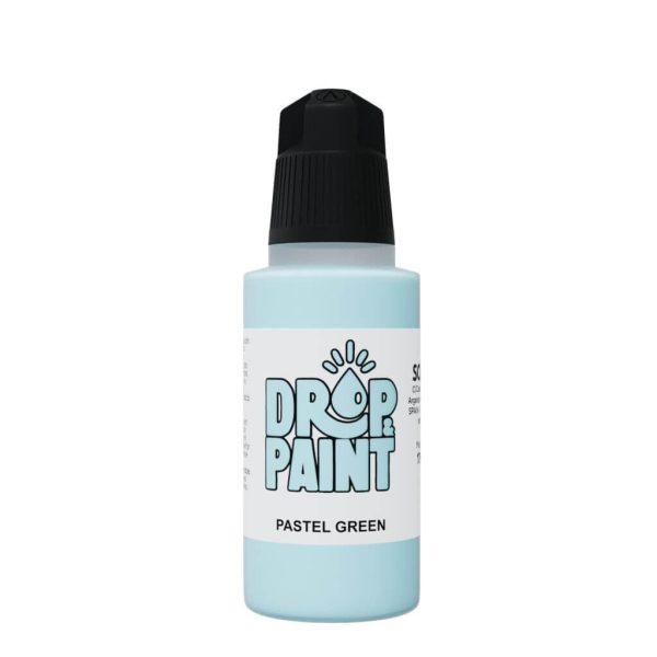 DROP&PAINT: PASTEL GREEN