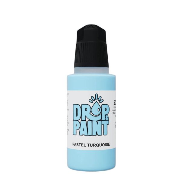 DROP&PAINT: PASTEL TUQUOISE