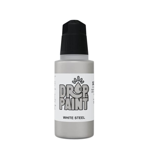 DROP&PAINT: WHITE STEEL