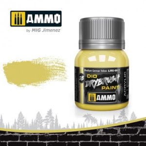 DRYBRUSH Pincel Seco Amarillo Alemán Medio
