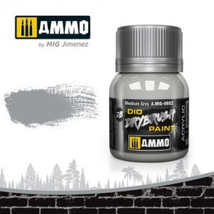 DRYBRUSH Pincel Seco Gris Medio