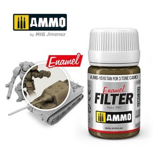 FILTRO Tostado para Camuflaje de 3 Tonos