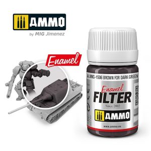 FILTRO Marrón para Verde Oscuro