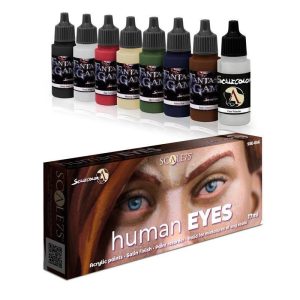 HUMAN EYES SET PAINT