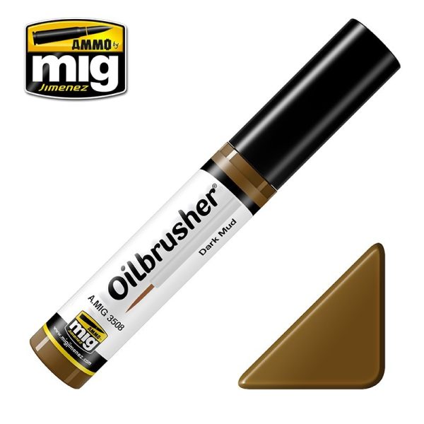 OILBRUSHER Óleo Barro Oscuro