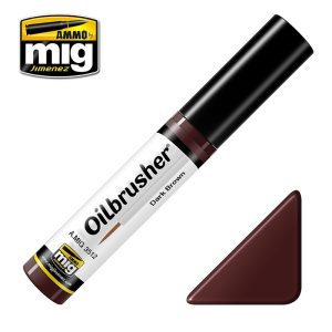 OILBRUSHER Óleo Marrón Oscuro