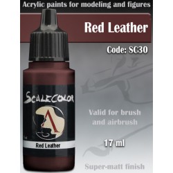 SCALECOLOR: RED LEATHER