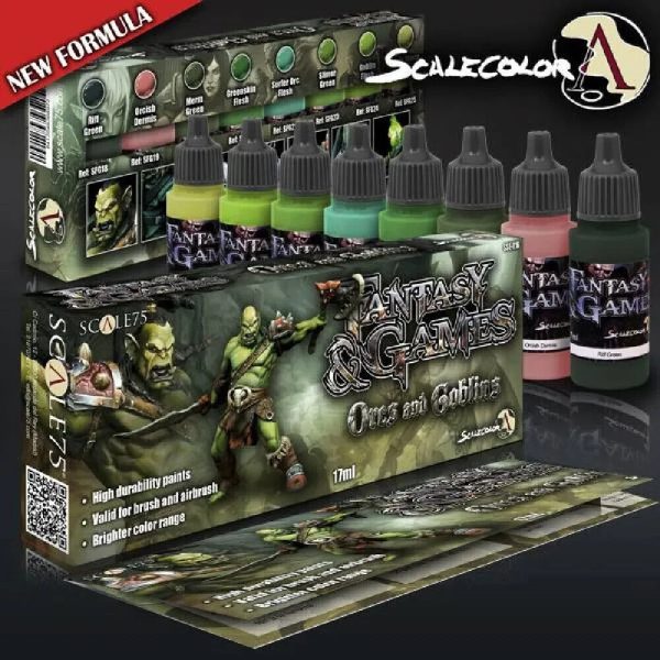 ORCS AND GOBLINS SET PAINT