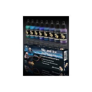 SKY & ICE BLUE PAINT SET