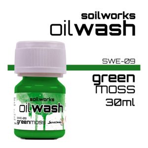 OIL WASH: GREEN MOSS