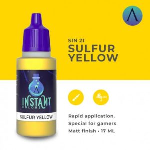 INSTANT COLOR: SULFUR YELLOW