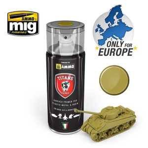 TITANS HOBBY Imprimación Amarillo Desierto Mate (400ml)
