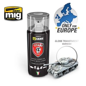 TITANS HOBBY Barniz Transparente Brillante (400ml)