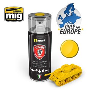 TITANS HOBBY Imprimación Amarillo Imperial Mate (400ml)