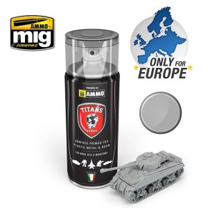 TITANS HOBBY Imprimación Gris Claro Mate (400ml)