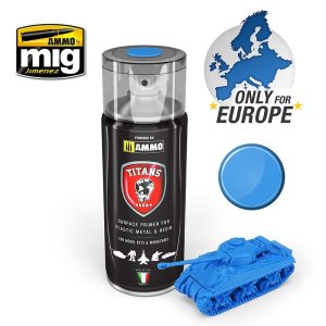 TITANS HOBBY Imprimación Azul Espacial Mate (400ml)