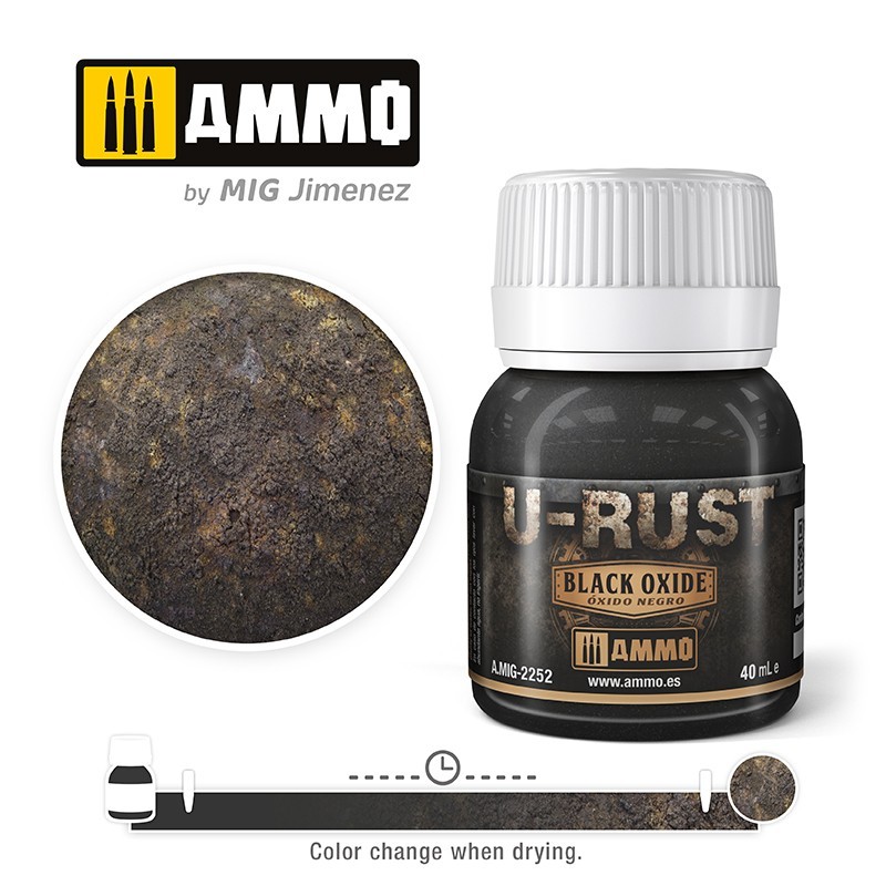 U-RUST Óxido Negro (40 ml)