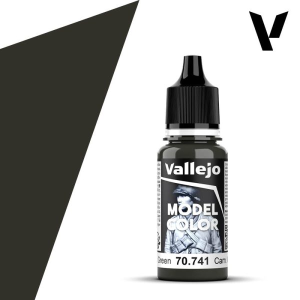 70741 - Camuflaje Verde Negro