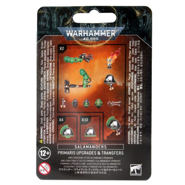 SALAMANDERS: MEJORAS Y CALCOMANÍAS