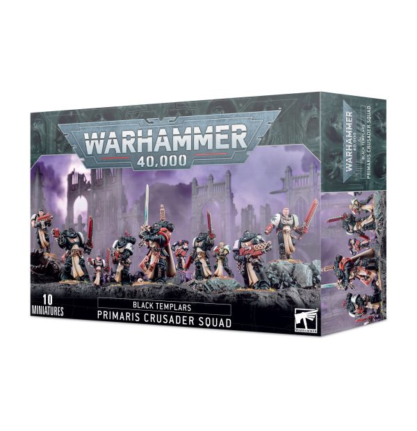 BLACK TEMPLARS: ESCUADRA DE CRUZADOS PRIMARIS