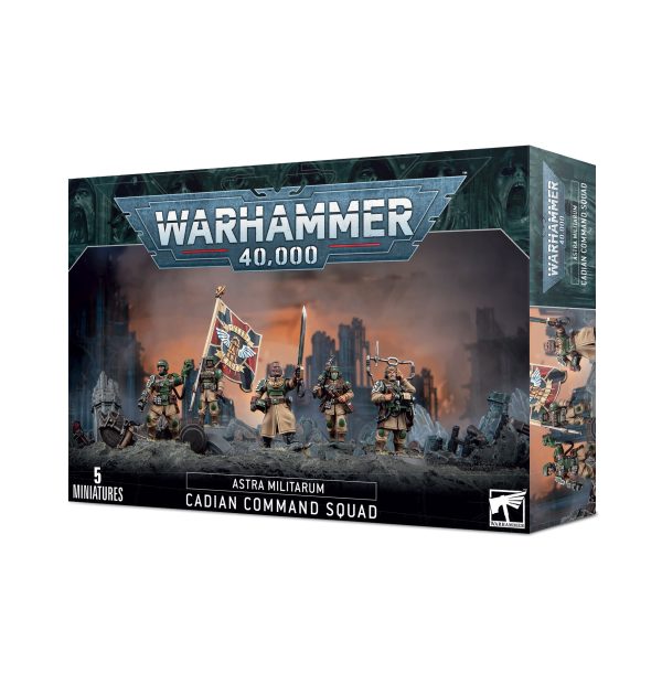ASTRA MILITARUM: ESCUADRA DE MANDO DE CADIA