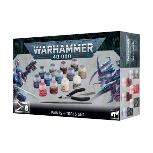 WARHAMMER 40000: SET DE PINTURA Y HERRAMIENTAS