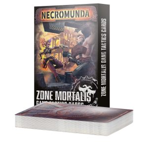 NECROMUNDA: ZONE MORTALIS GANG TACTICS CARDS