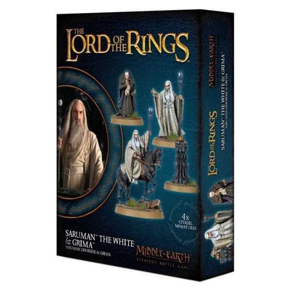 MIDDLE-EARTH: SARUMAN THE WHITE & GRIMA