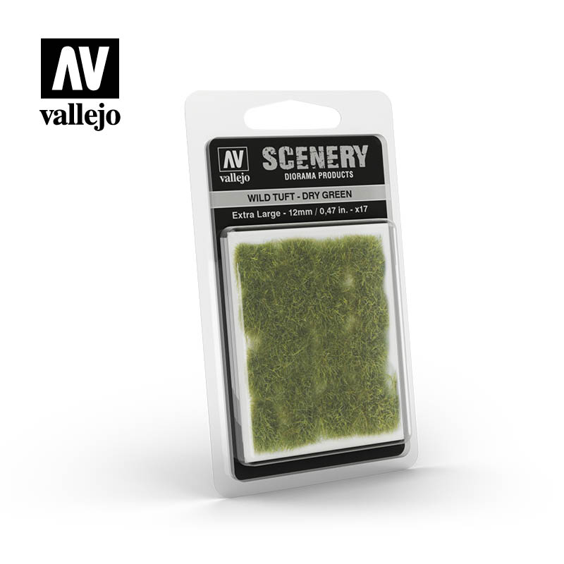 Wild Tuft - Dry Green (12 mm)